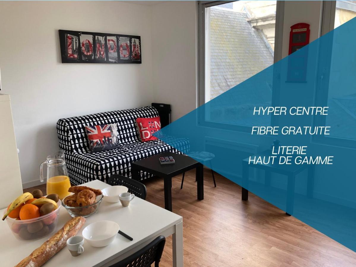 Ferienwohnung Hyper Centre - Wifi Fibre Gratuit - Jergweloh - Le Londonien Caen Exterior foto